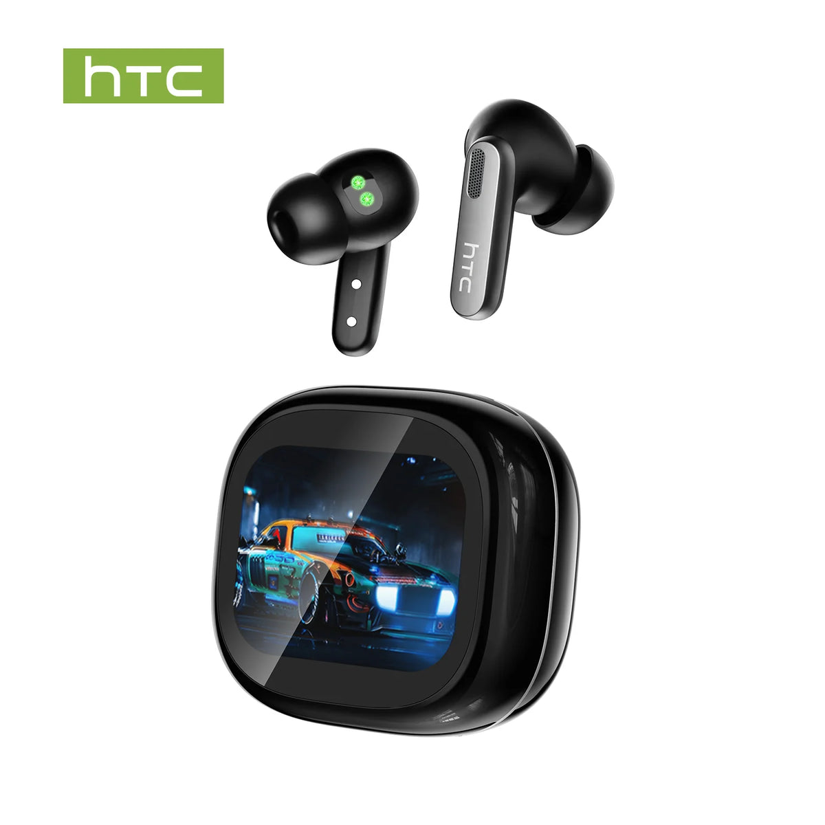 HTC NE46 TWS Earbuds BT 6.0 Heart Rate Monitoring Earbuds