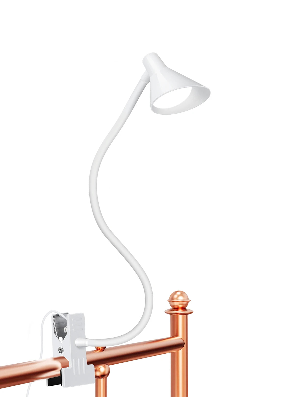 Reading Light, USB Clamp Lamp for ChildReading Book in Bed at Night