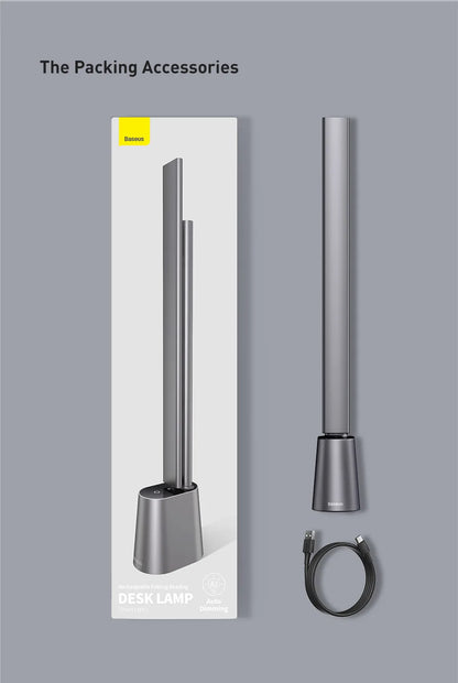 LED Desk Lamp Eye  Dimmable Office Light Foldable Table Lamp