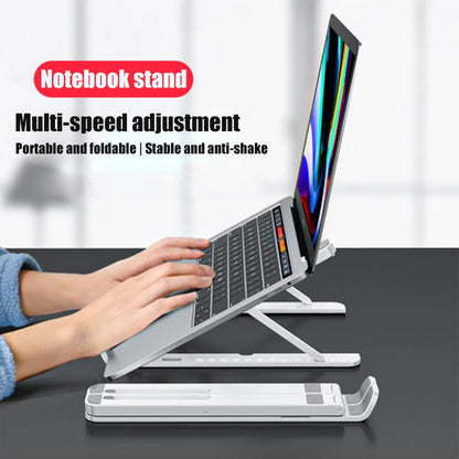 Foldable Laptop tablet Stand With Cooling Fan Heat Dissipation For Desktop MacBook