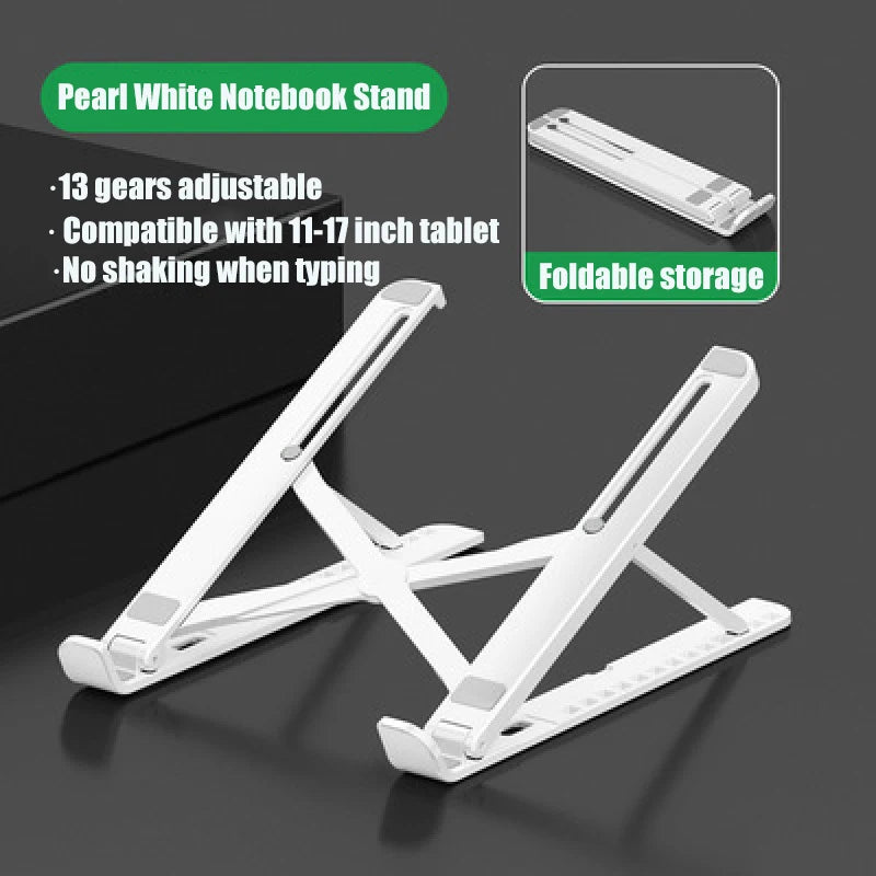 Foldable Laptop tablet Stand With Cooling Fan Heat Dissipation For Desktop MacBook