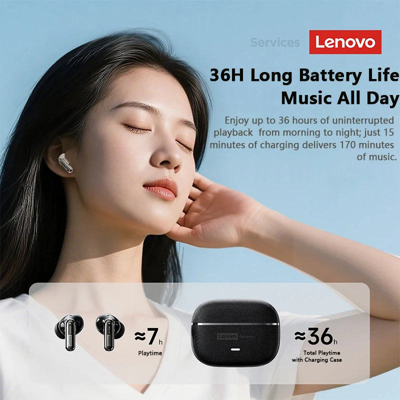 Lenovo LE208 TWS Bluetooth 6.0 Wireless Earbuds
