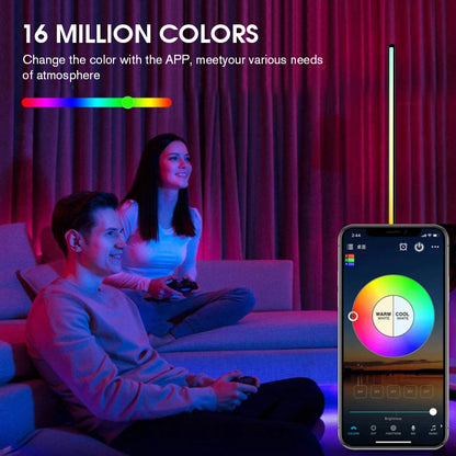 LED ambiance floor lamp