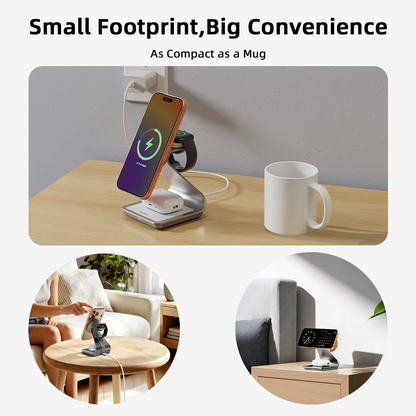 Bonola Magnetic 3 in 1 Wireless Charger
