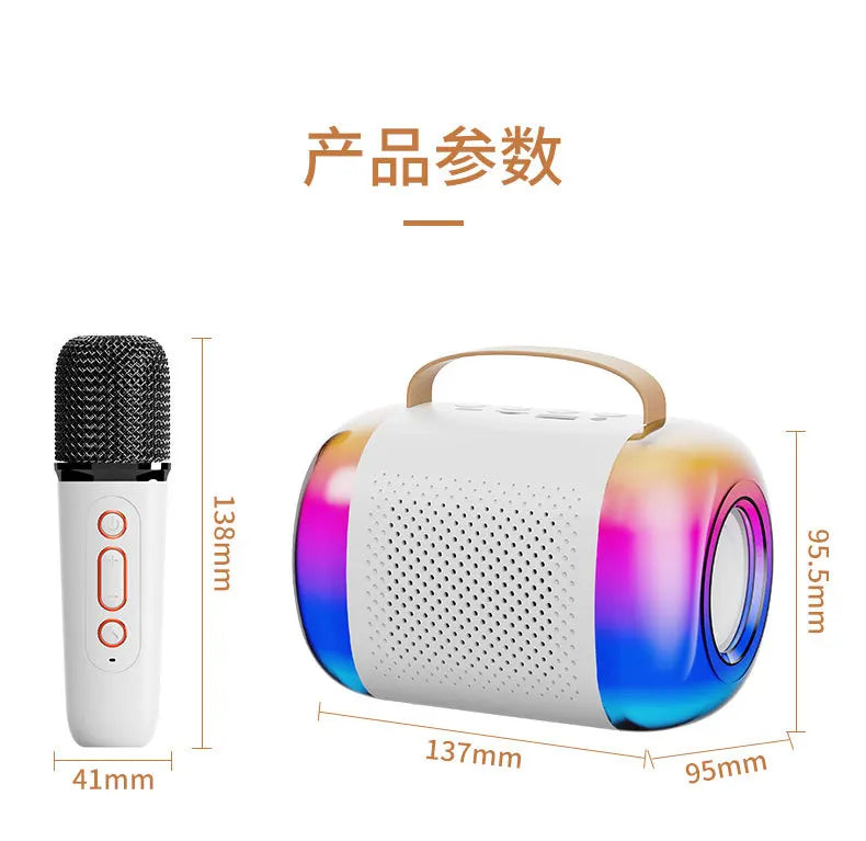 Mini Portable Wireless Speaker Microphone