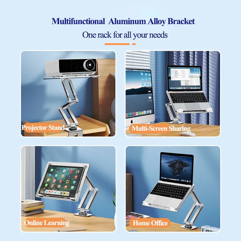 Oatsbasf Laptop Stand Clamp Tablet