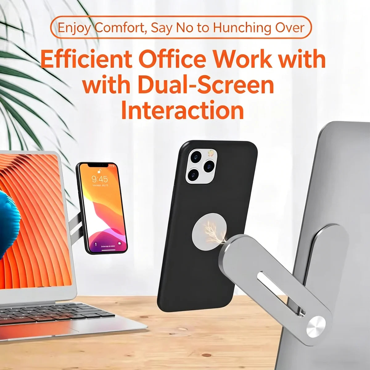 Laptop Extension Phone Stand