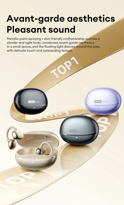 Lenovo RS106 OWS Ear Clip Bluetooth 6.0 Earphones