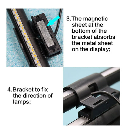 RGB Stepless Dimming Eye Protection LED Monitor Light Bar
