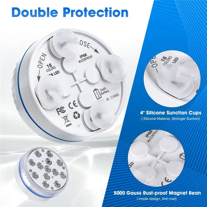 Updated Submersible 13LED Underwater Light