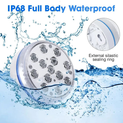 Updated Submersible 13LED Underwater Light