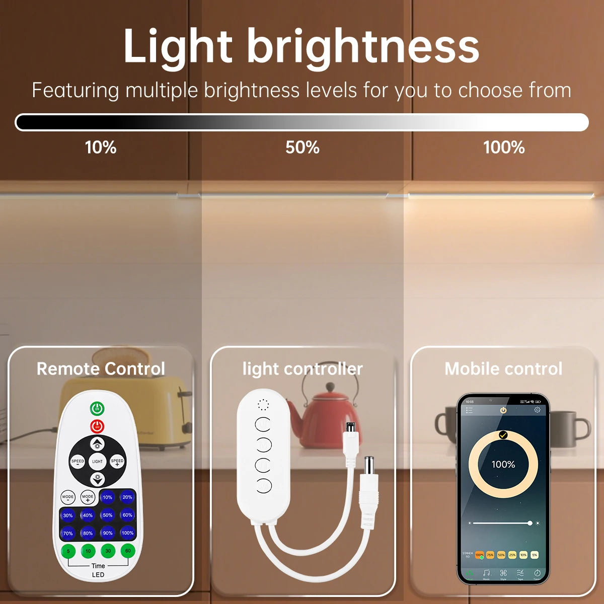 LED Bar Light Efficient Heat Dimmable