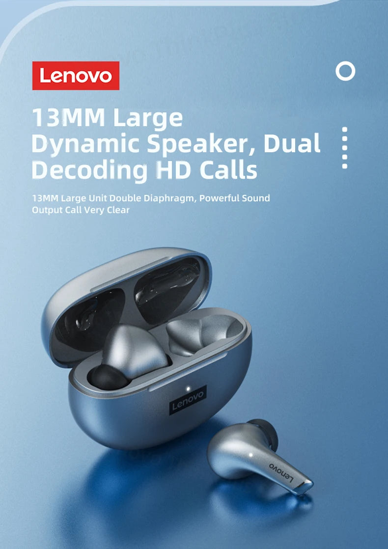 Original Lenovo LP5 TWS Wireless Bluetooth Earphone