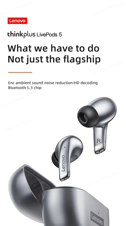 Original Lenovo LP5 TWS Wireless Bluetooth Earphone