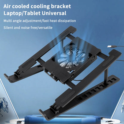 Laptop Cooler Base Stand Foldable Laptop Cooling Pad