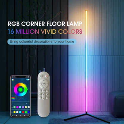 LED ambiance floor lamp