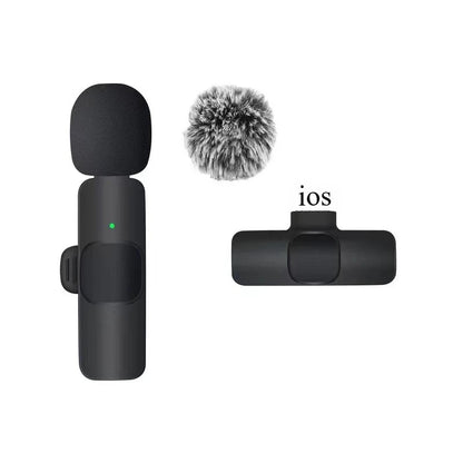 Wireless Lavalier Lapel Microphone for iPhone, iPad, Mini Video Recording