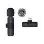 Wireless Lavalier Lapel Microphone for iPhone, iPad, Mini Video Recording