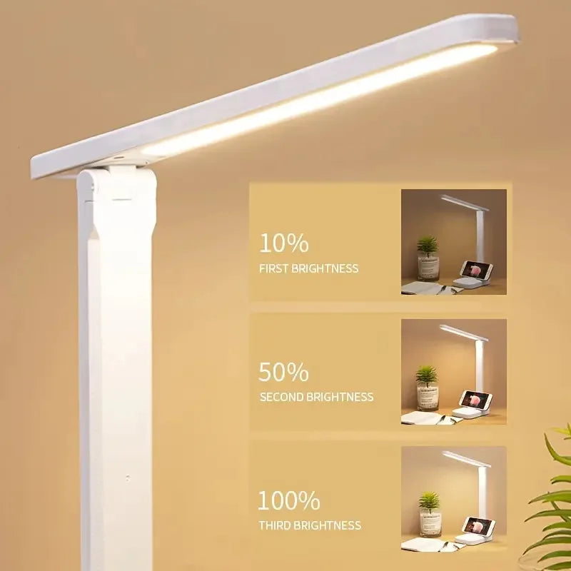 Multifunctional foldable desk lamp LED