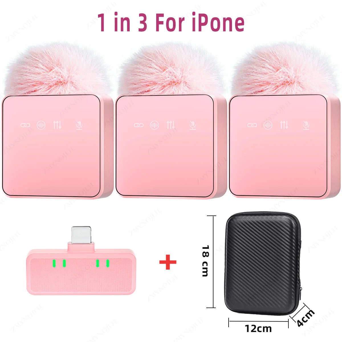 Wireless Lavalier Microphone Noise Reduction With Windproof