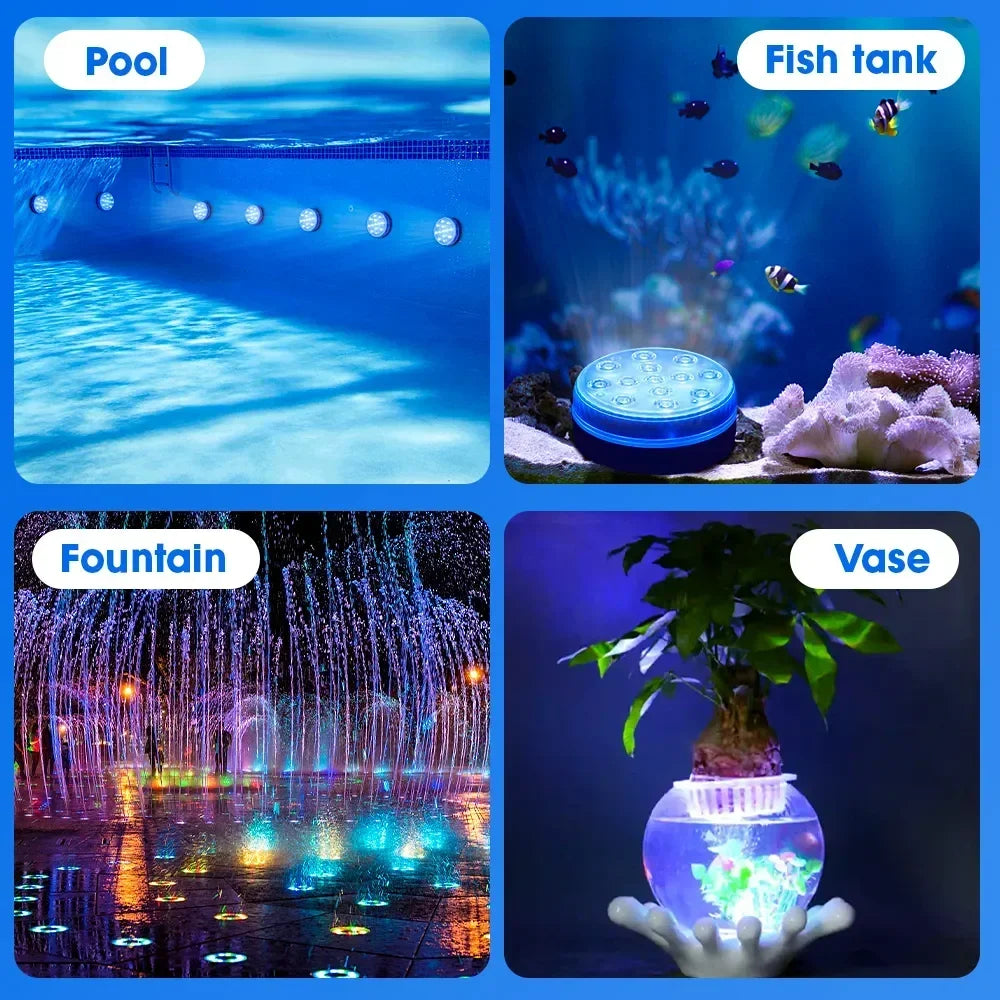 Updated Submersible 13LED Underwater Light