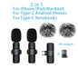 Wireless Lavalier Lapel Microphone for iPhone, iPad, Mini Video Recording