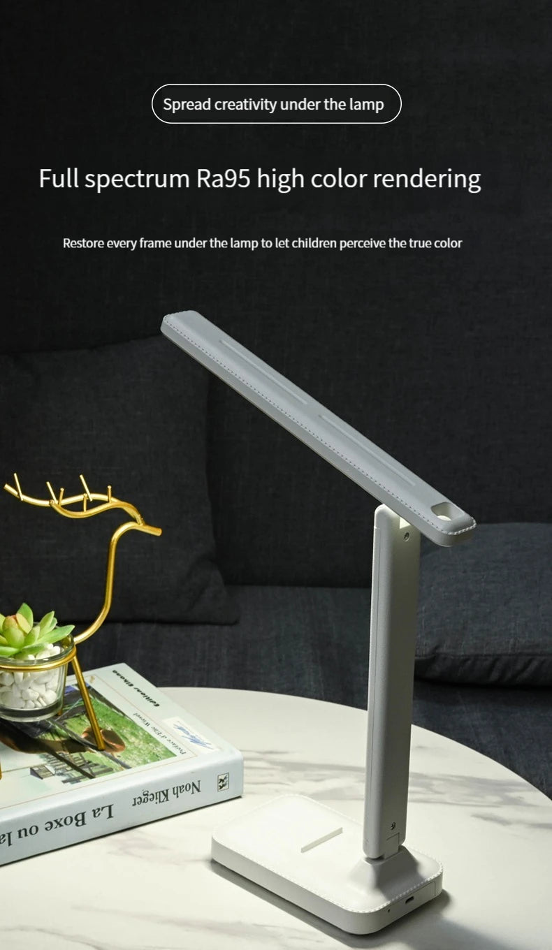 Multifunctional foldable desk lamp LED