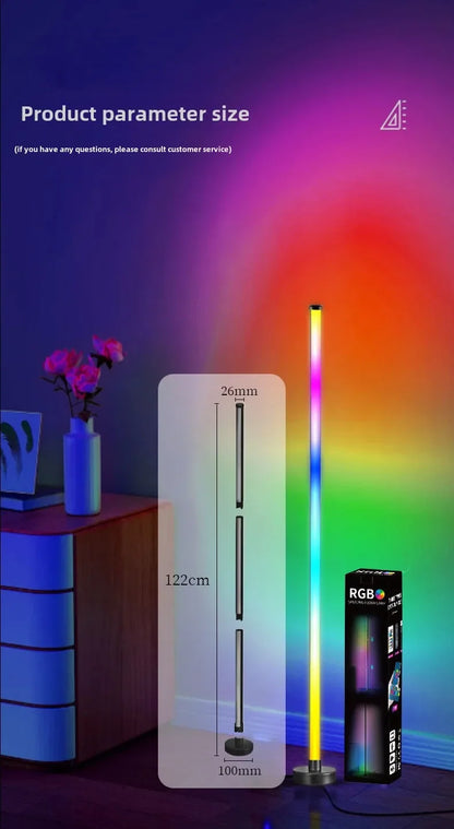 122cm Smart Corner Floor Lamp Dimmable