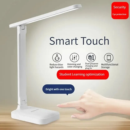 Multifunctional foldable desk lamp LED