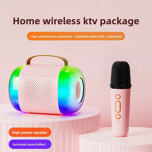 Mini Portable Wireless Speaker Microphone