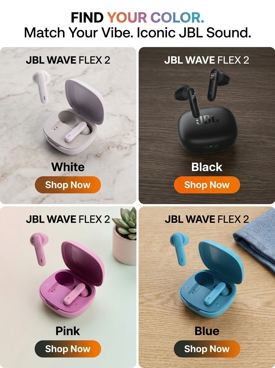 JBL Wave Flex 2 True Wireless Earbuds