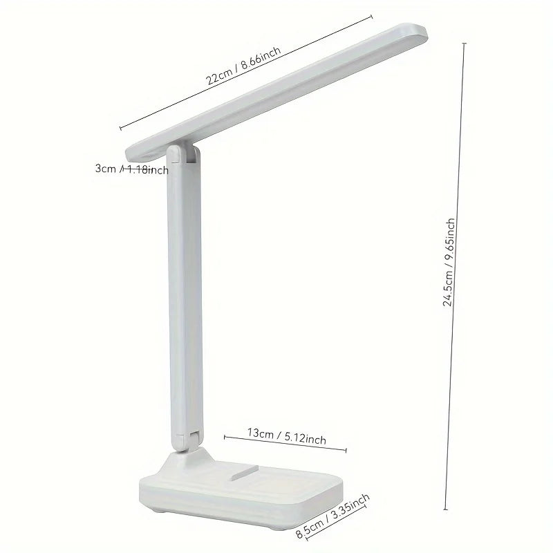 Multifunctional foldable desk lamp LED