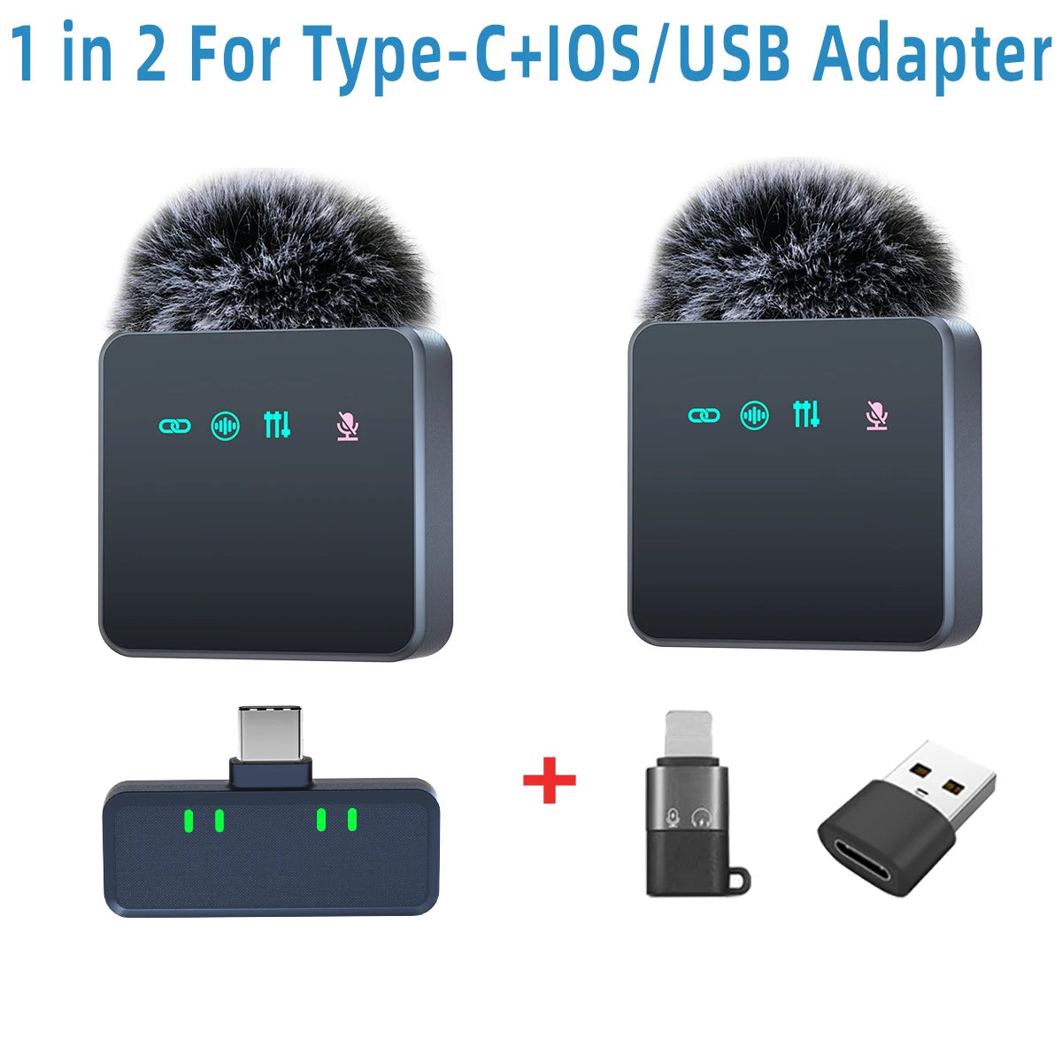 Wireless Lavalier Microphone Noise Reduction With Windproof