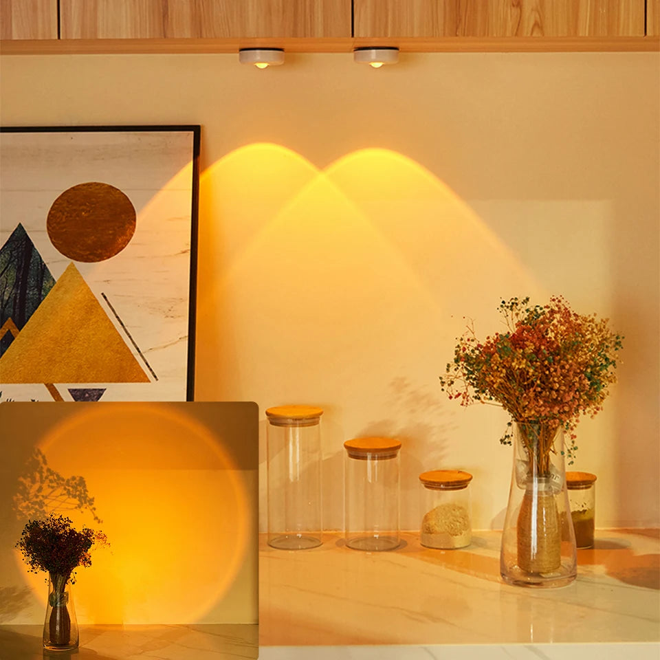 Bedroom Decor Lights Touch Sunset Lamp