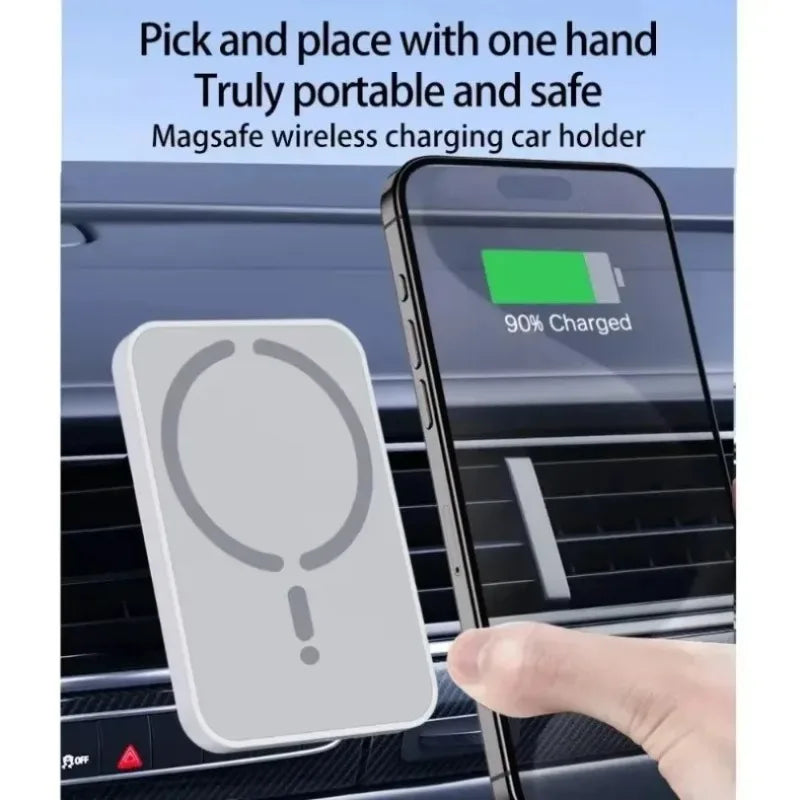 30W Magnetic Car Wireless Charger