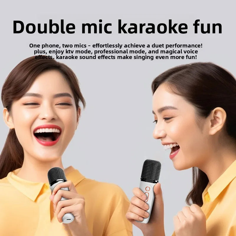 Mini Portable Wireless Speaker Microphone