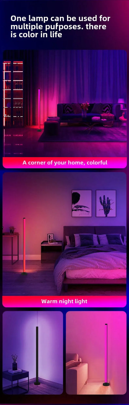 122cm Smart Corner Floor Lamp Dimmable