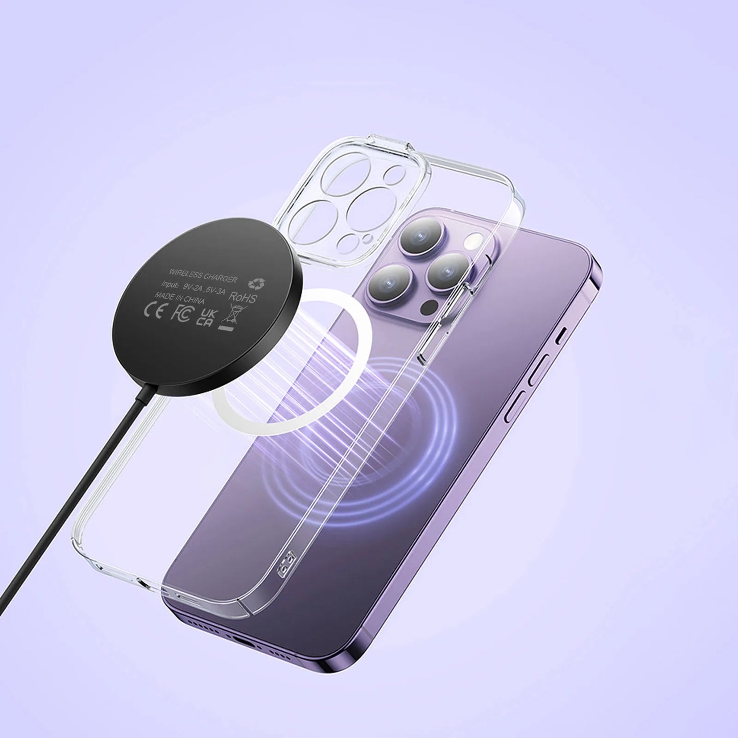Magnetic Wireless Charger For iPhone 13 12 11 14 15 Pro Max