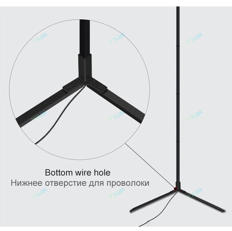 Upgrade 145/180CM Smart Floor Lamp RGBIC Tuya