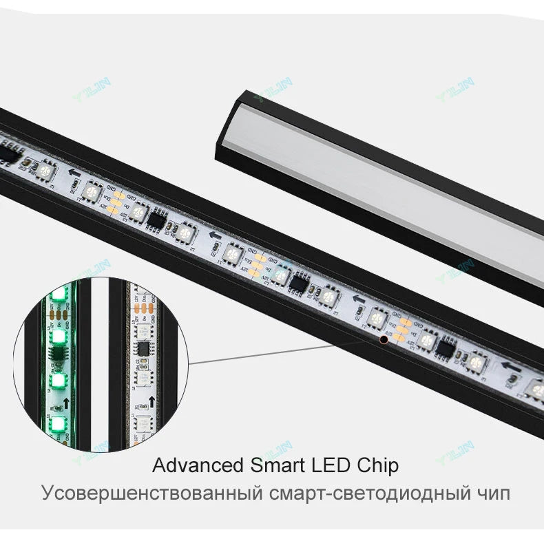 Upgrade 145/180CM Smart Floor Lamp RGBIC Tuya