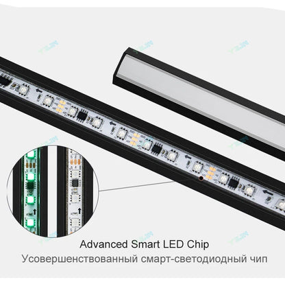 Upgrade 145/180CM Smart Floor Lamp RGBIC Tuya