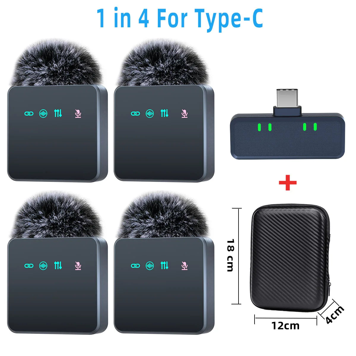Wireless Lavalier Microphone Noise Reduction With Windproof