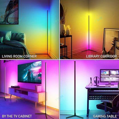 Upgrade 145/180CM Smart Floor Lamp RGBIC Tuya