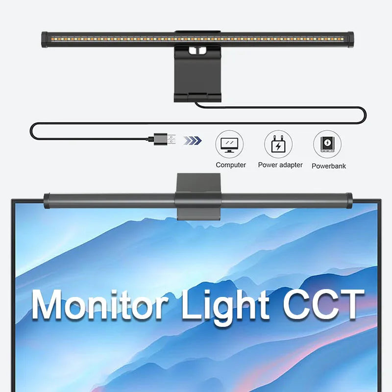 RGB 40CM Stepless Dimming Light Bar –