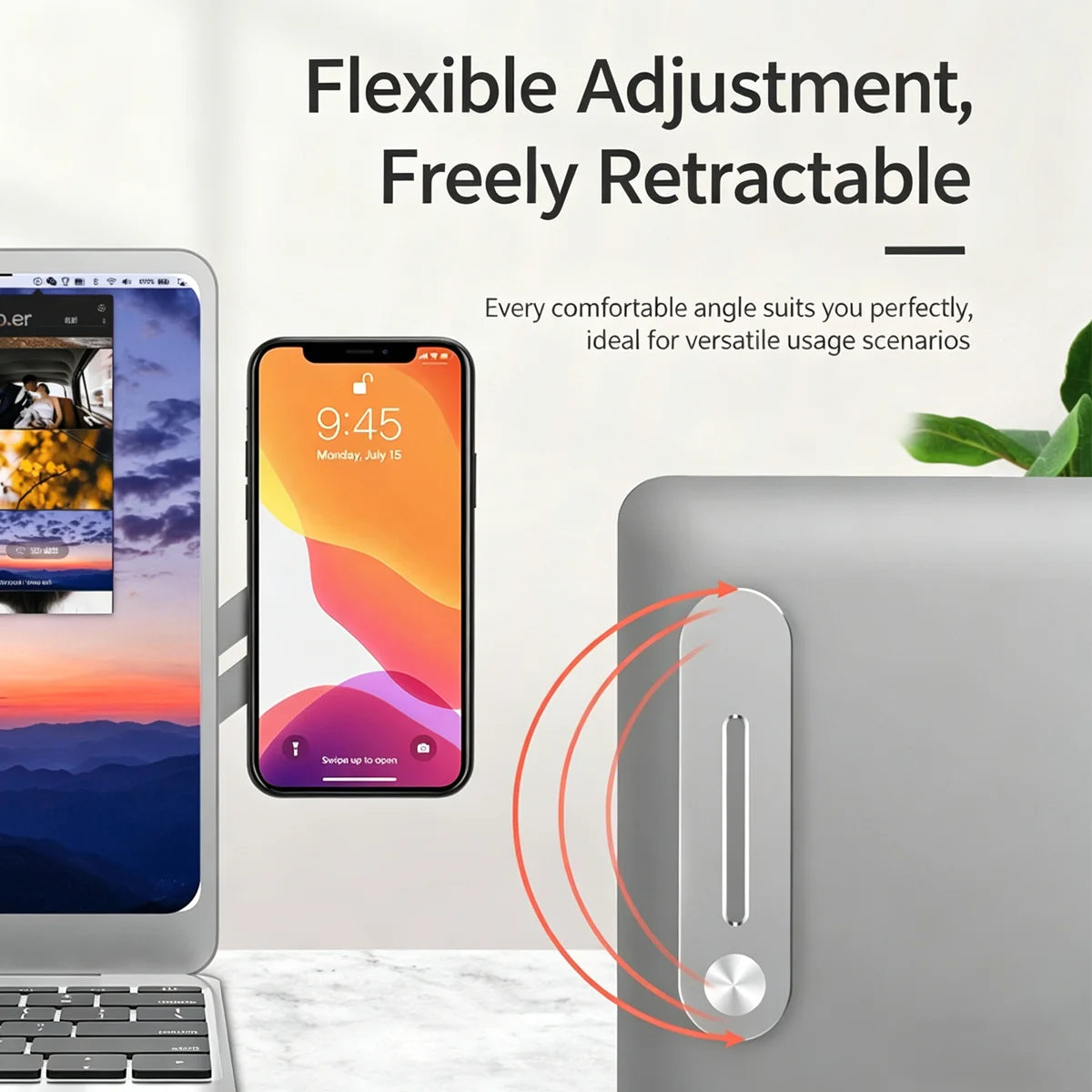 Laptop Extension Phone Stand