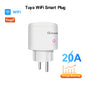 20A Tuya WiFi/ZigBee Smart Plug EU with Power Monitor