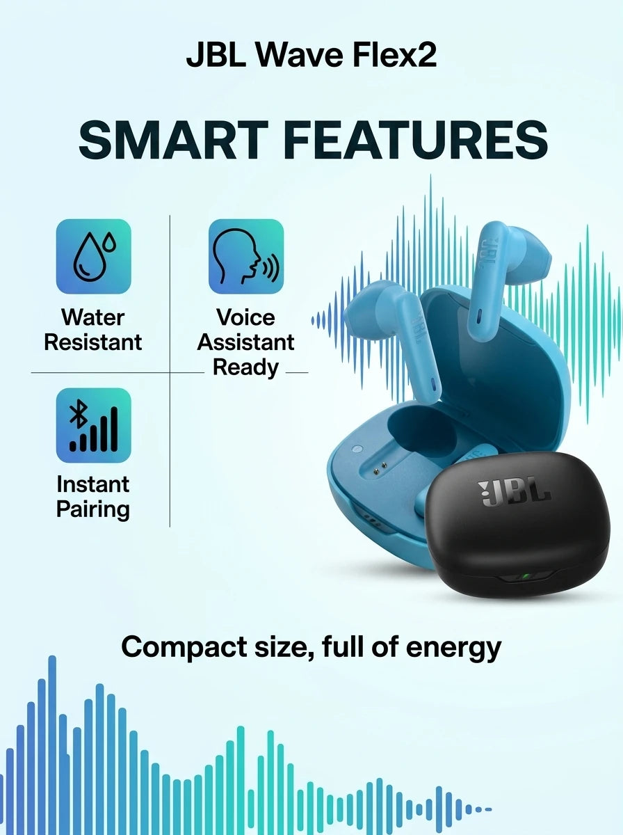 JBL Wave Flex 2 True Wireless Earbuds
