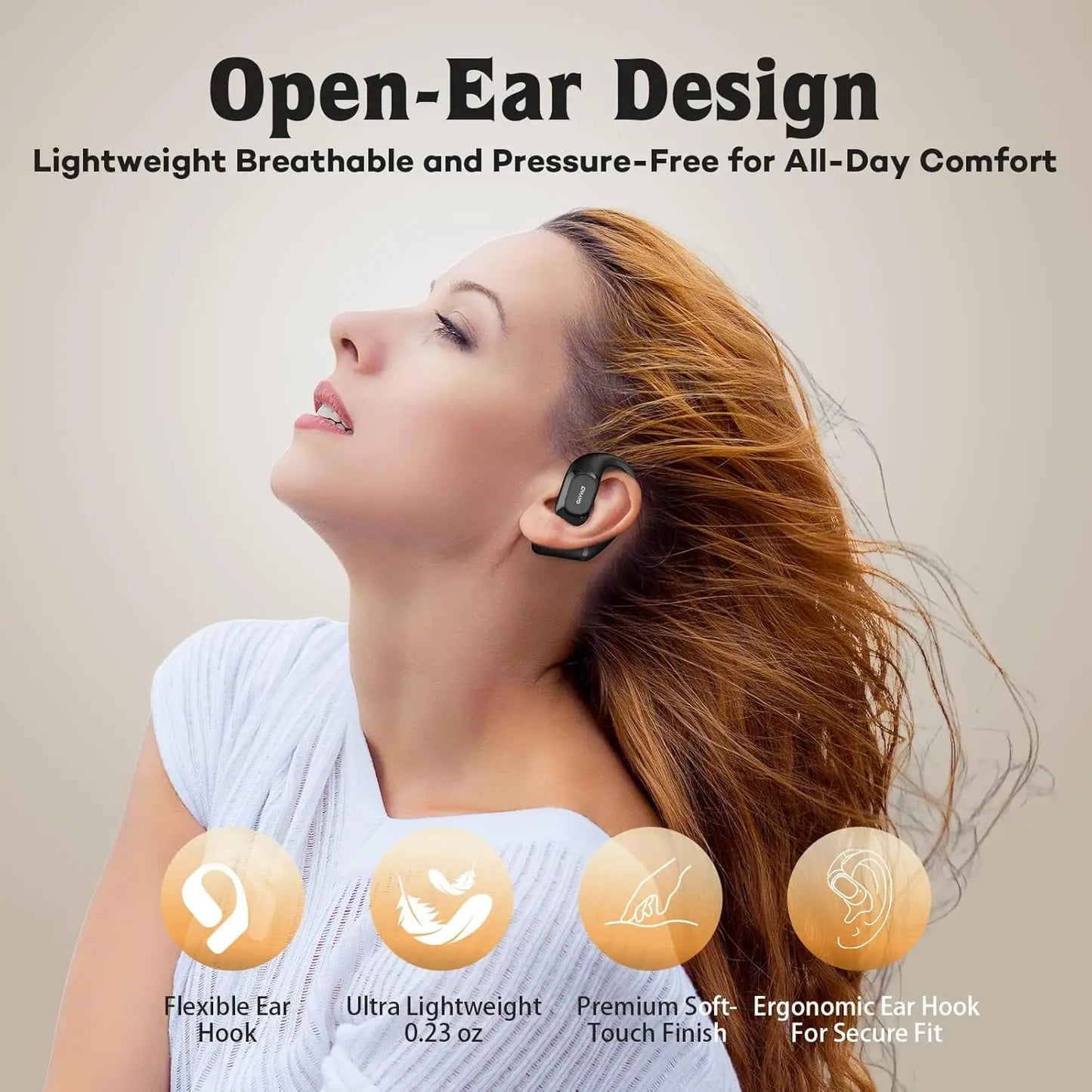 Ohayo Open-Ear Earphones Earbuds