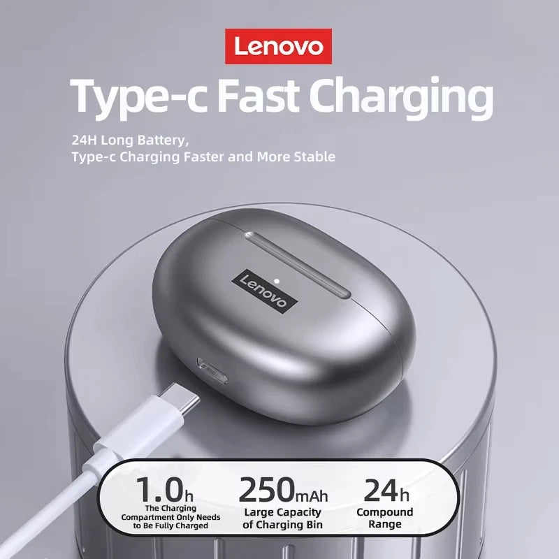 Original Lenovo LP5 TWS Wireless Bluetooth Earphone