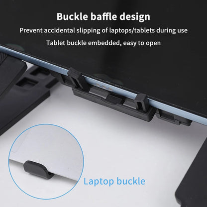 Laptop Cooler Base Stand Foldable Laptop Cooling Pad